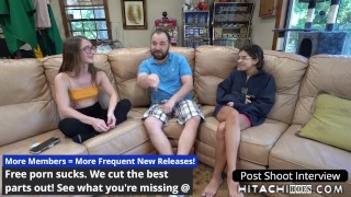 Sunbathing Mira Monroe Has Multiple Intense Hitachi Orgasms By The Lake At HitachiHoesCom