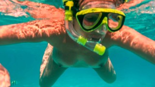 I love swimming naked in public - Check out my adventures on the naked beach