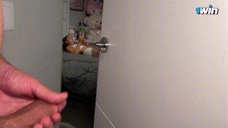 Day 7 - I Jerked Off On My Step Sister But She Caught Me And I Fucked Her Mouth Hard - Cum In Mouth