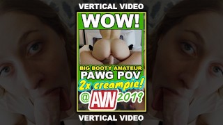 Good Girl Gets Daddy’s Creampie POV - Molly Pills - Vertical Video