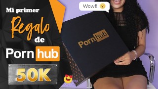 MY FIRST PORNHUB GIFT 50K SUBSCRIBERS ❤️ illusion Agatha
