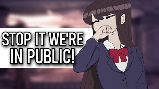 Embarassing Komisan in public!- Eating Her Out under her skirt 🍑 - Audio Erotic Roleplay